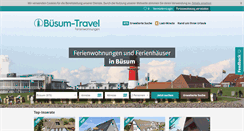 Desktop Screenshot of buesum-travel.com